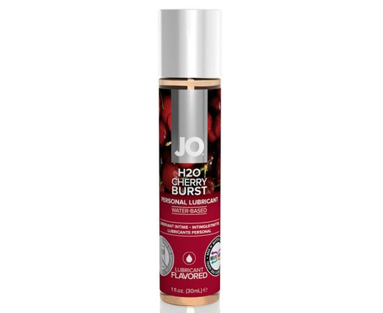 Вкусовой Лубрикант JO H2O Cherry Burst, 30 мл, фото 