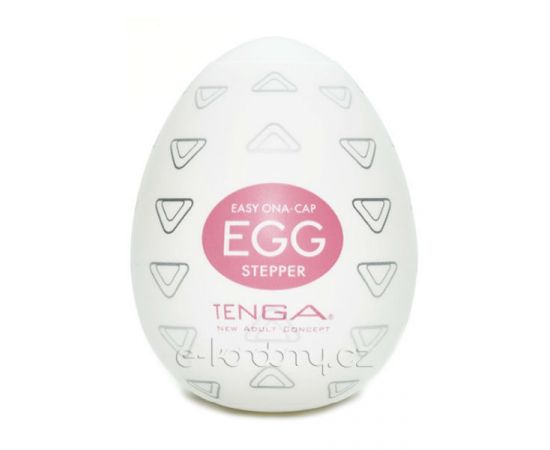 Нереалистичный мастурбатор Tenga №5 Stepper, TPE, белый, 6,1 см, фото 