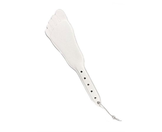 Хлопалка-ступня Sitabella BDSM, Белая, фото 