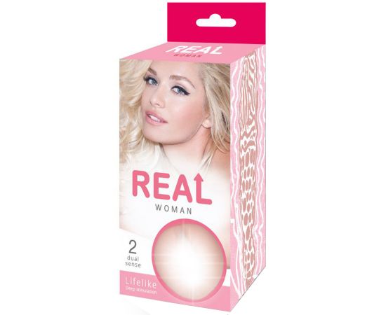 Мастурбатор Real Woman "Блондинка", фото 