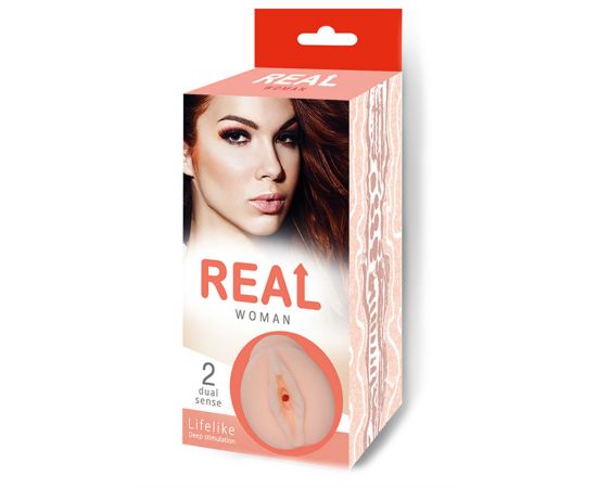 Мастурбатор Ультра-реалистик "Real Woman" Рыжая, фото 