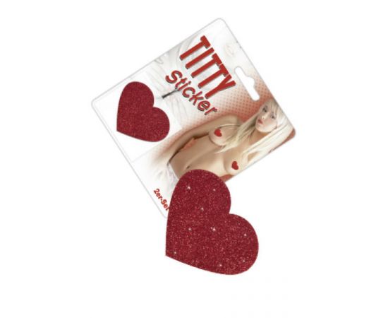 Пэстисы стикеры-сердечки на грудь, фото 