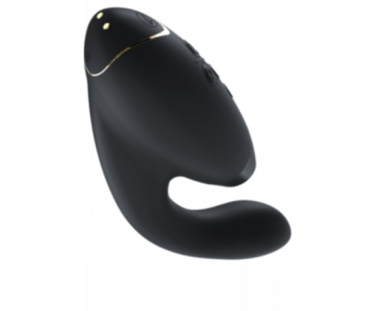 Бесконтактный клиторальный стимулятор Womanizer Duo черный, фото 