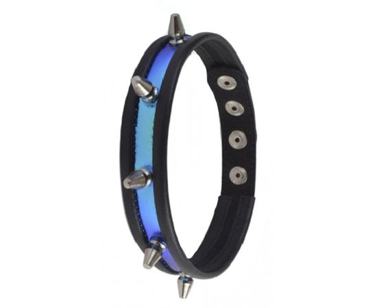 Ошейник Узкий С Шипами Fetish Factory, фото 