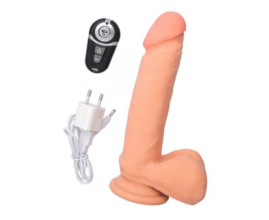 Вибратор реалистичный TOYFA A-toys, телесный, 17 см, фото 