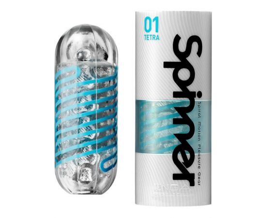 Мастурбатор TENGA SPINNER Tetra, фото 