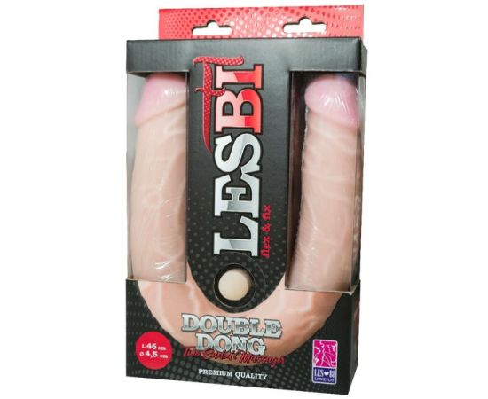 Двухсторонний фаллоимитатор "F.F" Lesbi 941303ru, фото 