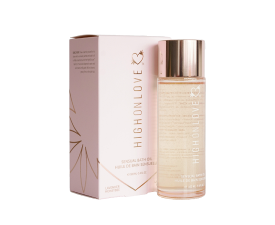 Массажное Масло High On Love "Лаванда И Мед", 120 мл, фото 