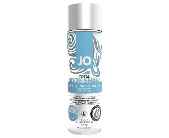 Гель Для Интимного Бритья Без Раздражений JO Total Body Anti-Bump Fragrance Free, 240 мл, фото 