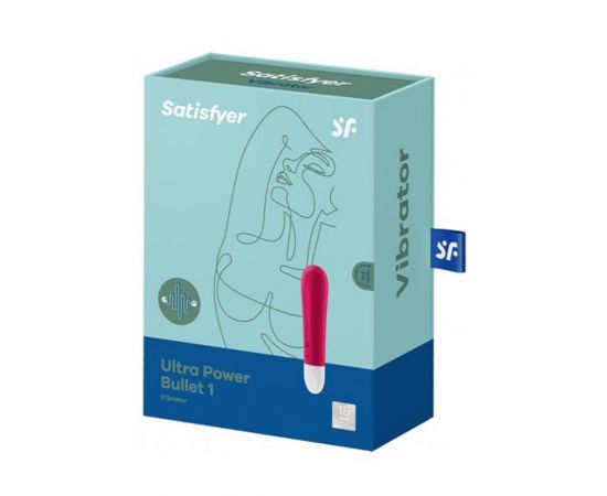 Вибропуля Satisfyer Ultra Power Bullet 1 Red, фото , изображение 6