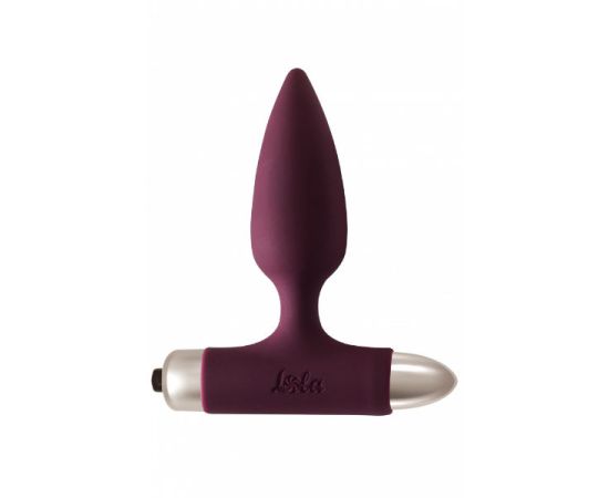 Анальная пробка с вибрацией Spice it up New Edition Glory Wine red 8015-03lola, фото 