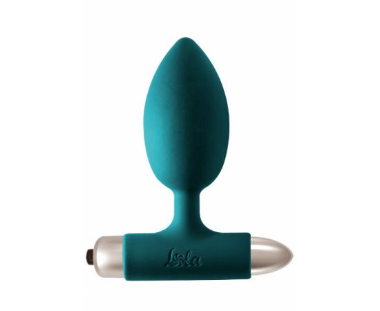 Анальная пробка с вибрацией Spice it up New Edition Perfection Dark green 8014-02lola, фото 