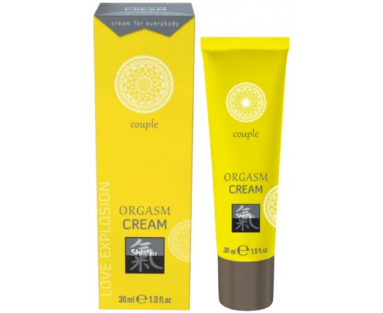 Возбуждающий интимный гель для двоих Shiatsu ORGASM CREAM couple 30 мл, фото , изображение 2