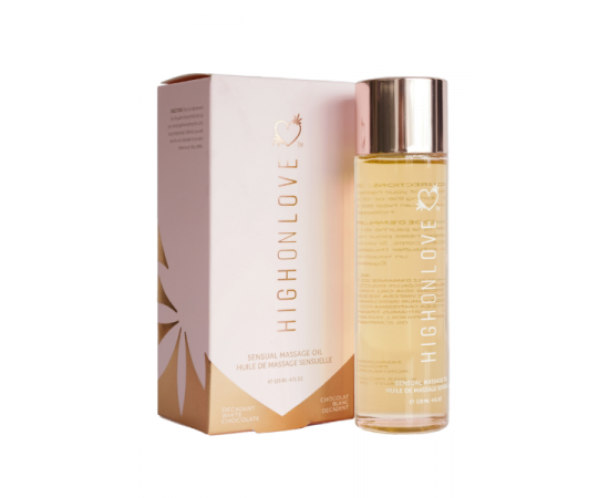 Массажное Масло High On Love "Белый Шоколад", 120 мл, фото 