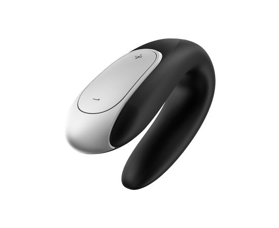 Вибратор для пар на дистанционном управлении Satisfyer Double Fun чёрный, фото 