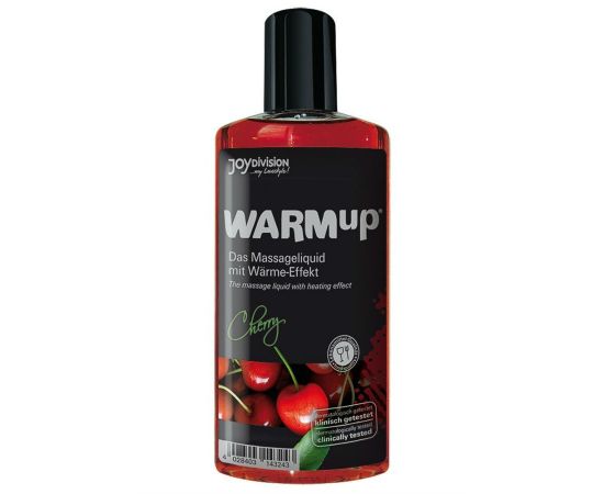 Массажный Вкусовой Гель Разогревающий Joy Division WARMup Со Вкусом Вишни, 150 мл, фото 