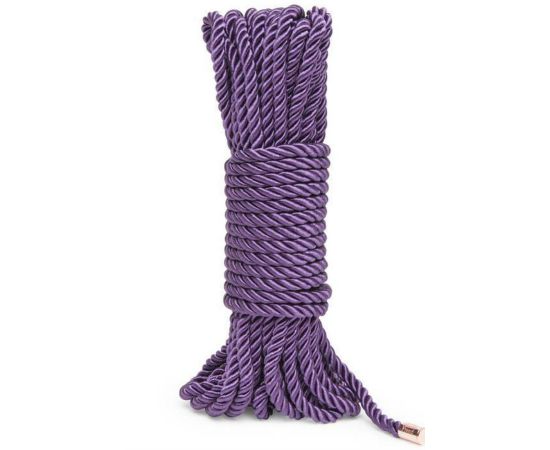 Веревка Fifty Shades Freed 50 Shades-of-Grey Lovehoney LTD Шелковая 10м, Фиолетовая, фото 