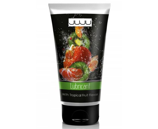 Вкусовой лубрикант JUJU со вкусом тропический фруктов  50 мл, фото 