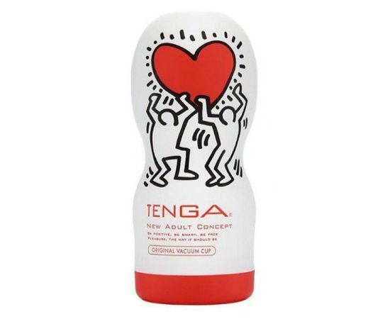 Мастурбатор TENGA&Keith Haring Original Vacuum Cup, фото 