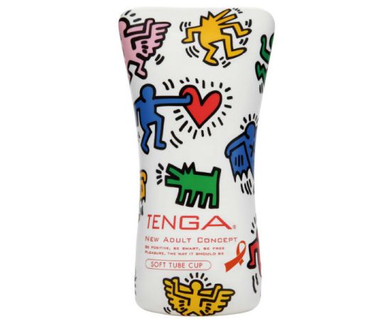 Мастурбатор TENGA&Keith Haring Soft Tube, фото 