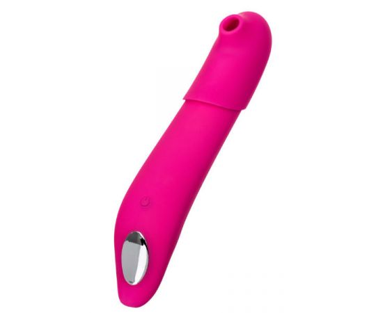 Стимулятор клитора Jos Oscar с пульсацией и вакуум-волновой стимуляцией 20,5 см, фото 