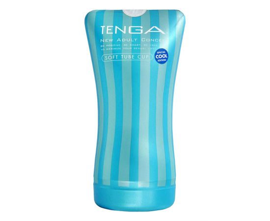 Мастурбатор TENGA Soft Tube Cool с охлаждающим эффектом, фото 