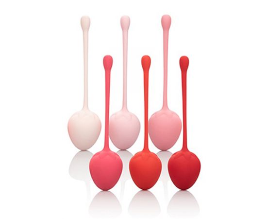 Набор вагинальных шариков в виде клубники Kegel Training Set Strawberry, фото 