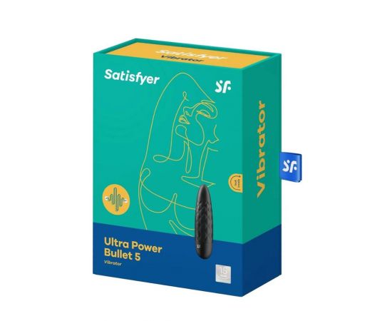 Вибропуля Satisfyer Ultra Power Bullet 5 (Black), фото , изображение 6