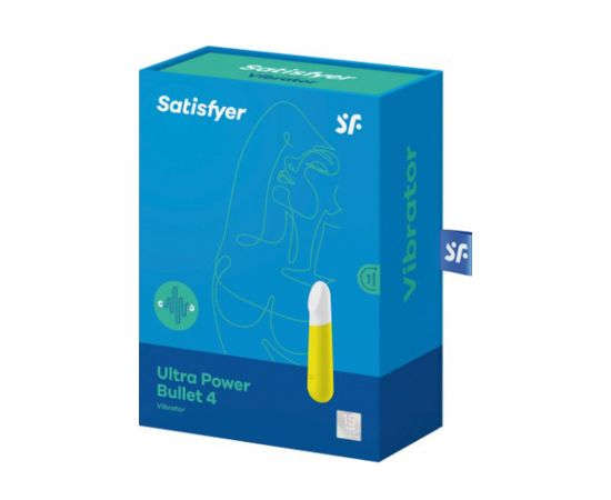 Вибропуля Satisfyer Ultra Power Bullet 4 (желтый), фото , изображение 6