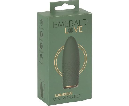 Минивибратор Emerald Love Luxurious, фото , изображение 4