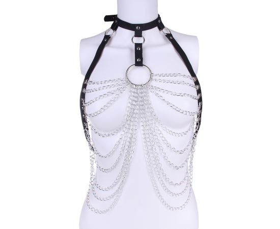 Стрепы для тела с цепями, фото 