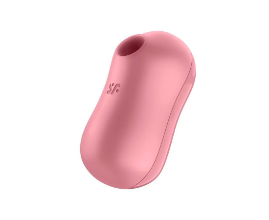 Бесконтактный Вакуумный Стимулятор Клитора Satisfyer Cotton Candy, Светло-Красный, фото 