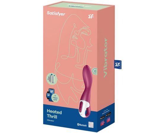 Вибратор Satisfyer Heated Thrill Connect App, фото , изображение 3