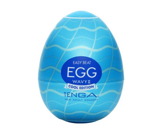 Мини-мастурбатор TENGA Easy Beat Cool Edition Wavy II, фото 