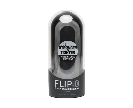 Мастурбатор TENGA Flip Zero, Черный, фото 
