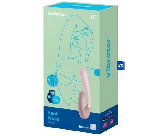 Вибратор Satisfyer Heat Wave Connect App Mauve, фото , изображение 6