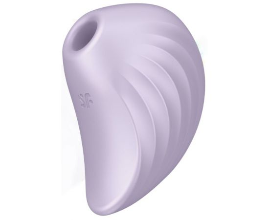 Вакуумный стимулятор с вибрацией Satisfyer Pearl Diver Violet, фото 