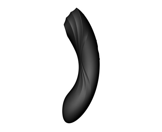 Вакуумный стимулятор клитора с вибрацией Satisfyer Curvy Trinity 4 Black, фото , изображение 7