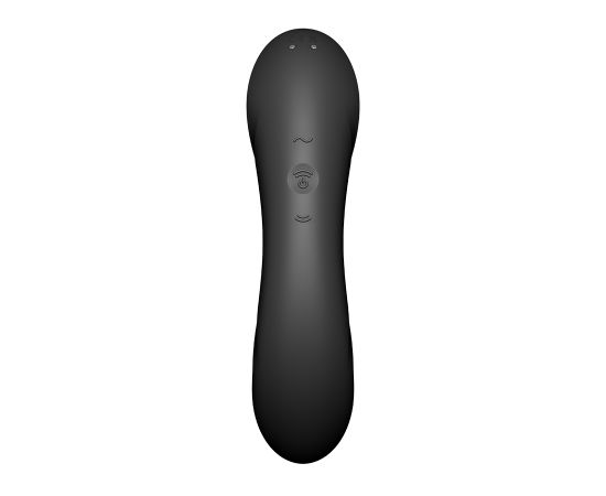 Вакуумный стимулятор клитора с вибрацией Satisfyer Curvy Trinity 4 Black, фото , изображение 8