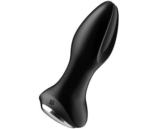 Анальный Вибростимулятор Satisfyer Rotator Plug 1 Connect App, Черный, фото 