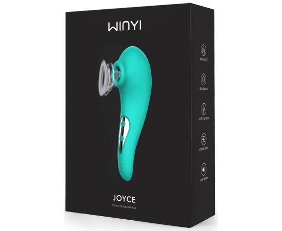 Бесконтактный Вакуумный Стимулятор Клитора Winyi Honey, Зеленый, фото , изображение 2 Бесконтактный Вакуумный Стимулятор Клитора Winyi Honey, Зеленый, фото , изображение 2