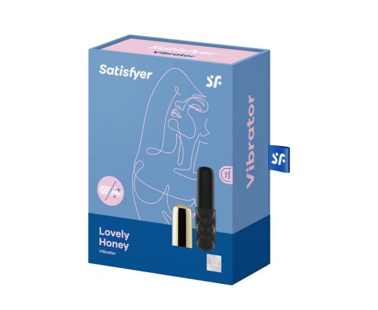 Мини-вибратор Satisfyer Lovely Honey Gold, фото , изображение 7