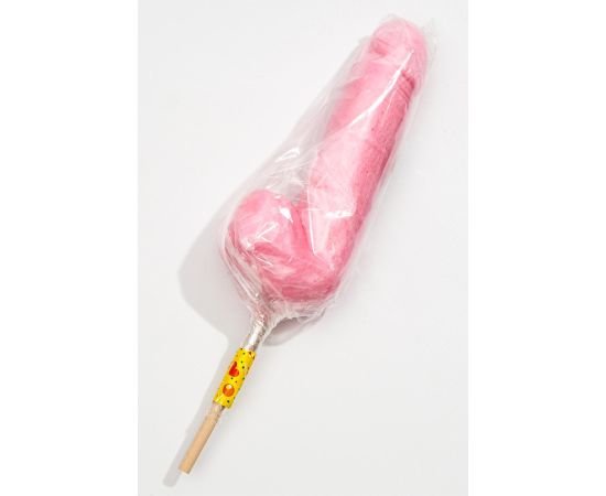 Карамель На Палочке "Мега Мистер", Розовая, 140 г, фото 