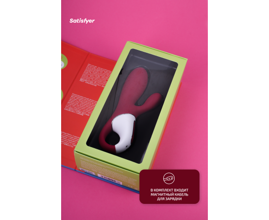 Вибратор Satisfyer Hot Bunny Connect App, фото , изображение 4 Вибратор Satisfyer Hot Bunny Connect App, фото , изображение 4