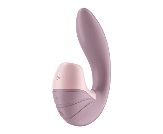 Вакуумный стимулятор клитора с вибрацией Satisfyer Supernova Old Rose, фото 