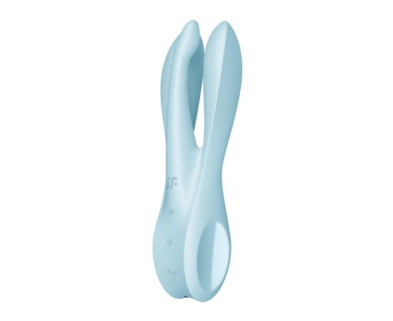Вибратор Satisfyer Threesome 1 Light Blue, фото 