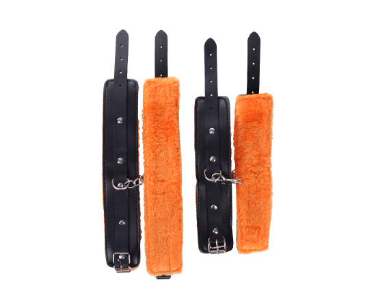 БДСМ-набор intimlab Lay-A8033, Черно-Оранжевый zip, фото  БДСМ-набор intimlab Lay-A8033, Черно-Оранжевый zip, фото