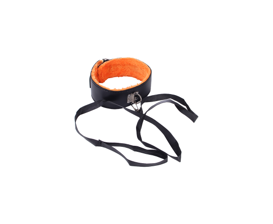 БДСМ-набор intimlab Lay-A8033, Черно-Оранжевый zip, фото , изображение 3 БДСМ-набор intimlab Lay-A8033, Черно-Оранжевый zip, фото , изображение 3