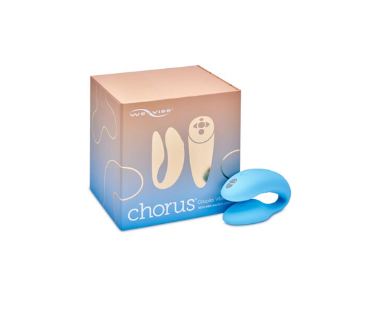 Вибратор для пар на дистанционном управлении We-Vibe Chorus, Aqua, фото 