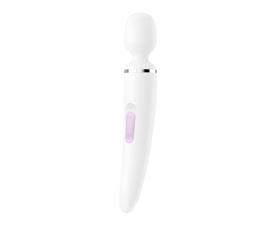 Вибратор Satisfyer Wand-er Woman (White/Chrome), фото 